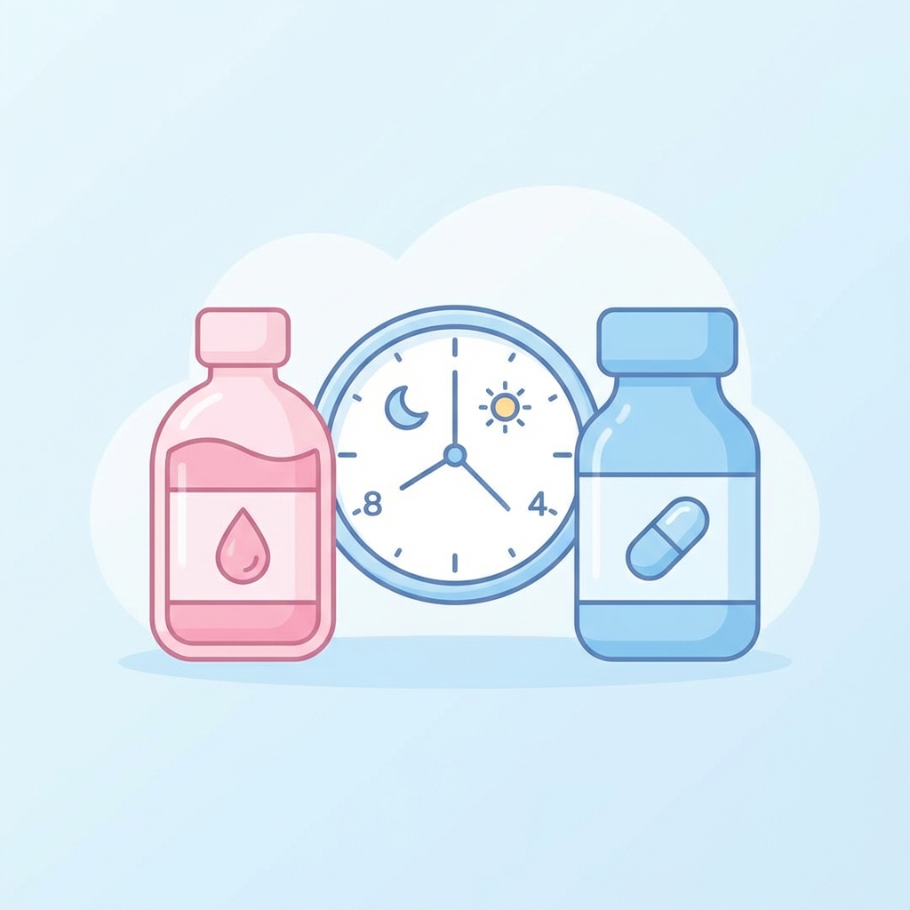 해열제 교차 복용