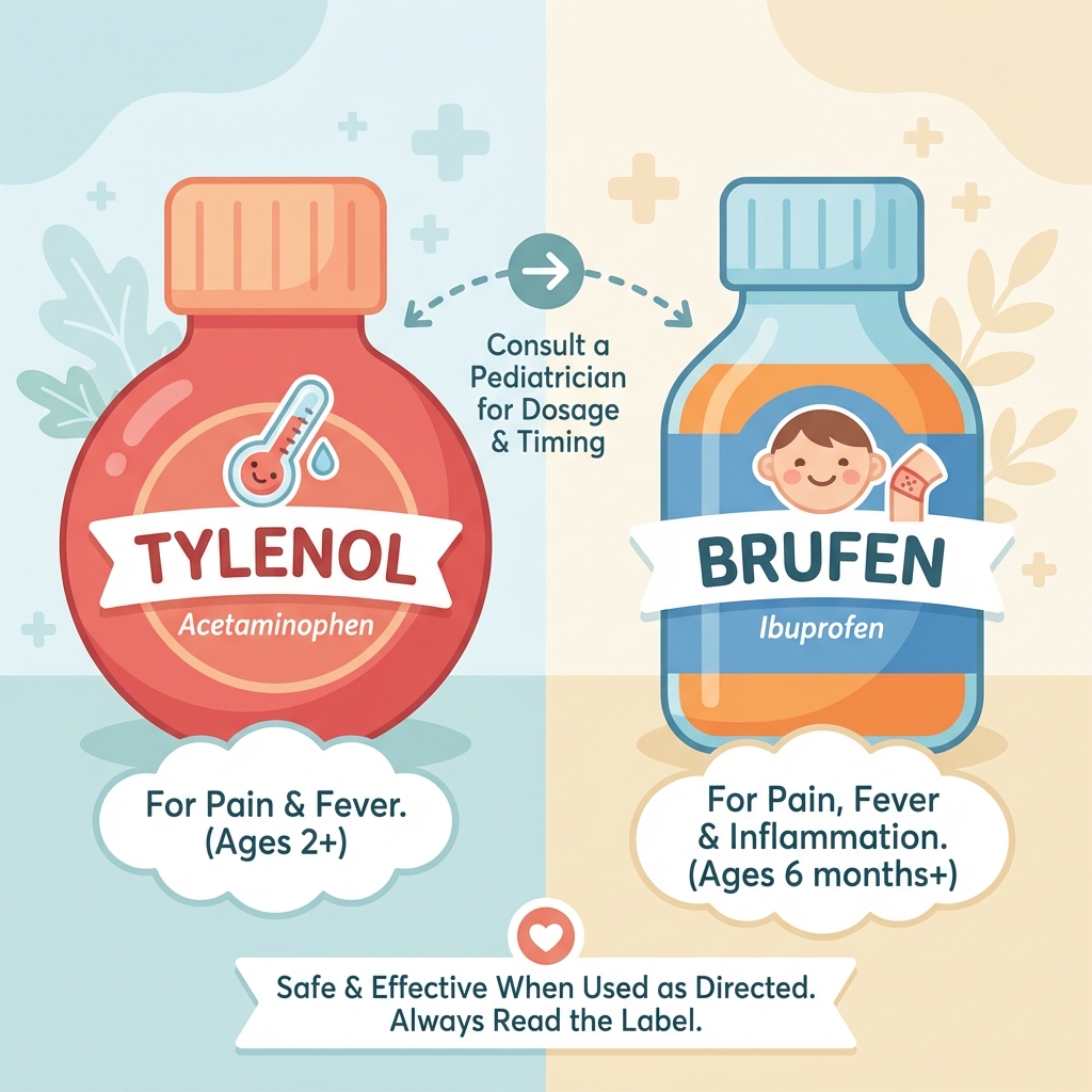 부루펜 vs 타이레놀 비교